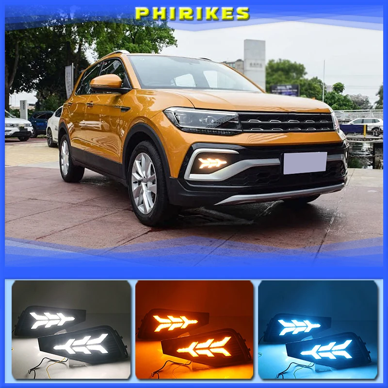 Дневные ходовые огни Volkswagen VW T-Cross tcross 2019 2020, поворотники, противотуманные фары, 12 В, ABS, 1 комплект 
Дневные ходовые огни Volkswagen VW T-Cross tcross 2019 2020, поворотники, противотуманные фары, 12 В, ABS, 1 комплект