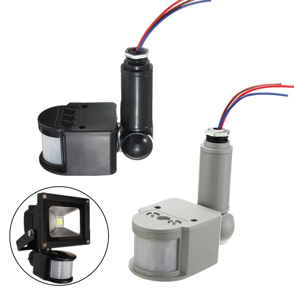 Outdoor Indoor Home Motion Sensor Light Switch 5W-100W AC 220V Automatic IR motion With LED New arrival | Безопасность и защита