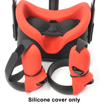 4pcs/set Accessories Silicone Cover Lightproof VR Headsets Sweatproof Soft Controller Grip Skin Anti-throw Game For Oculus Quest
4pcs/set Accessories Silicone Cover Lightproof VR Headsets Sweatproof Soft Controller Grip Skin Anti-throw Game For Oculus Quest