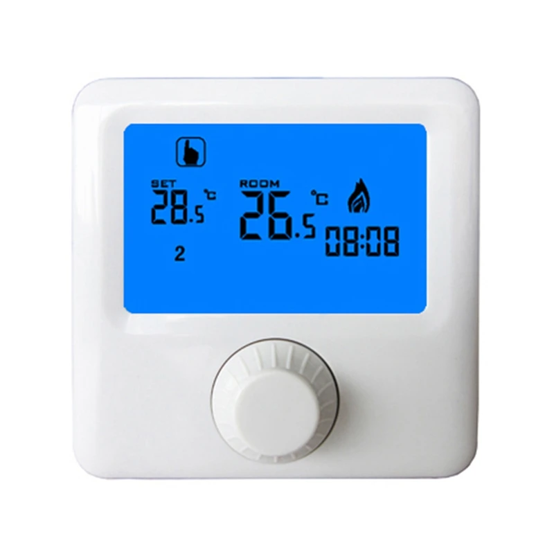 LCD Display Wall-hung Gas Boiler Thermostat Weekly Programmable Room Heating Thermostat Digital Temperature Controller.
LCD Display Wall-hung Gas Boiler Thermostat Weekly Programmable Room Heating Thermostat Digital Temperature Controller.