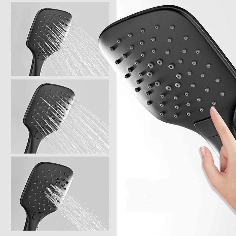 black thermostatic shower set European black style shower black bath shower set, full copper wall hanging shower
black thermostatic shower set European black style shower black bath shower set, full copper wall hanging shower