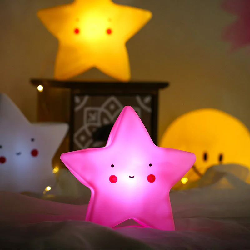 Cute Smiley Clouds Stars Moon Sun LED Night Light Feeding Light Baby Sleeping Toy Kids/Baby Christmas Gifts for New Year
Cute Smiley Clouds Stars Moon Sun LED Night Light Feeding Light Baby Sleeping Toy Kids/Baby Christmas Gifts for New Year