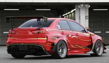 For Mitsubishi EVO 10 VRSV2 Wide Style Carbon Fiber Side Skirt Under Board Glossy Finish Door Step Splitter Panel Tuning Trim 
For Mitsubishi EVO 10 VRSV2 Wide Style Carbon Fiber Side Skirt Under Board Glossy Finish Door Step Splitter Panel Tuning Trim