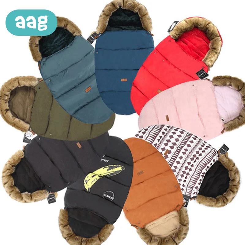 

AAG Warm Newborn Baby Stroller Envelope for Discharge Diaper Cocoon for Newborns Pram Sleepsack Baby Sleeping Bag Sack Swaddle