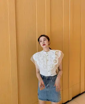 WW5716 Fashion women's Blouses & Shirts 2020 Runway Luxury famous Brand European Design party style women's Clothing
WW5716 Fashion women's Blouses & Shirts 2020 Runway Luxury famous Brand European Design party style women's Clothing