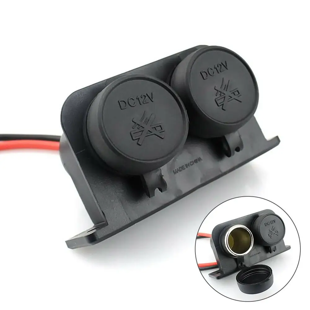 12V Cigarette Lighter Motorcycle Car Boat Tractor Accessory Waterproof Vehicle Cigarette Lighter Power Socket Plug Outlet
12V Cigarette Lighter Motorcycle Car Boat Tractor Accessory Waterproof Vehicle Cigarette Lighter Power Socket Plug Outlet