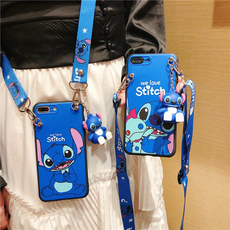 Diagonal Strap Doll Phone Case For Samsung Galaxy A50 A70 A20 A30 S8 S9 S10 A7 A8 2018 A6 A8 J4 J6 Plus Soft Cute Stitch Covers
Diagonal Strap Doll Phone Case For Samsung Galaxy A50 A70 A20 A30 S8 S9 S10 A7 A8 2018 A6 A8 J4 J6 Plus Soft Cute Stitch Covers