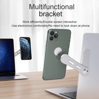 Multi Screen Support Laptop Side Mount Connects Mobile Phone Bracket Monitor Display Clip Adjustable Phone Stand Holder
Multi Screen Support Laptop Side Mount Connects Mobile Phone Bracket Monitor Display Clip Adjustable Phone Stand Holder