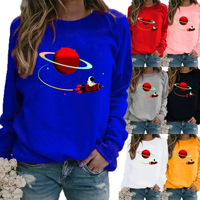 Winter Shirt Fashion Girls Clothing Printed T-shirt Round Neck Loose Shirt Plus Size Ladies Shirt Motion Long Sleeve
Winter Shirt Fashion Girls Clothing Printed T-shirt Round Neck Loose Shirt Plus Size Ladies Shirt Motion Long Sleeve