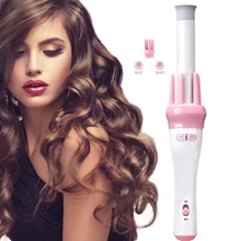 

Hair Curler Rollers Machine Automatic Rotating Wand Curling Iron Spiral Waver Electric Hair Crimper Portable Hair Styling Tool