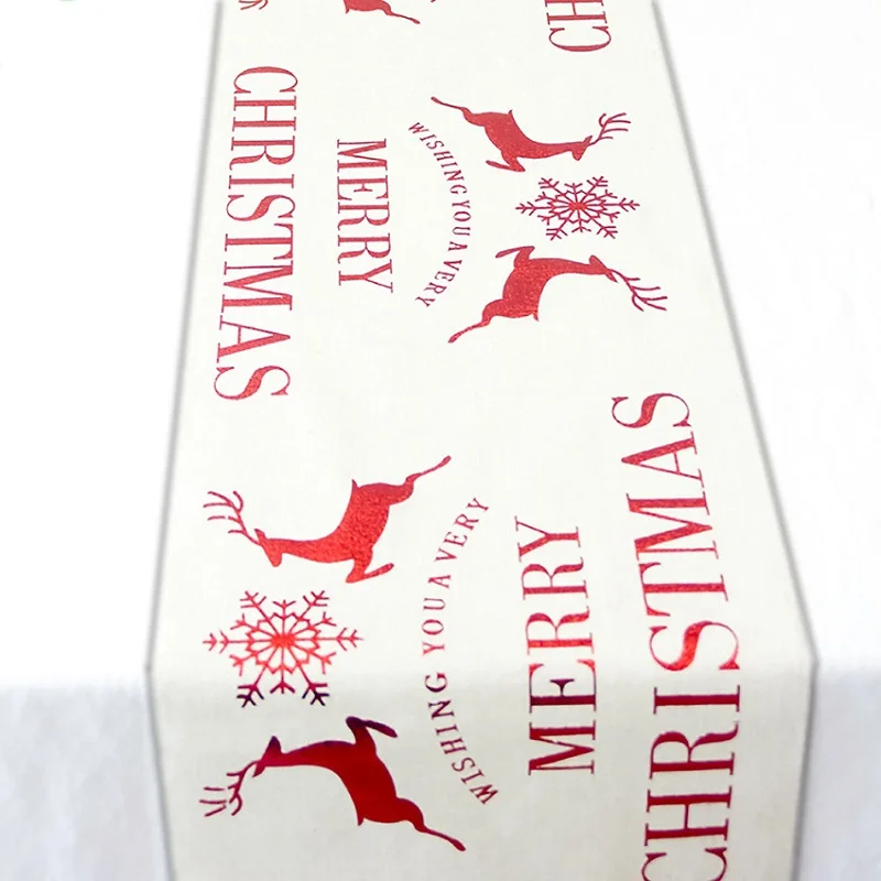 Christmas party linen tablecloth family party decoration table flag Christmas elk red table mat decoration
Christmas party linen tablecloth family party decoration table flag Christmas elk red table mat decoration