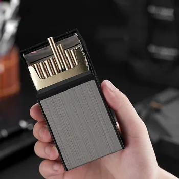 20 Cigarette Case Space Aluminum Ultra-thin Cigarette Case Lighter Portable Cigarette Case Men Gift Cigarette Accessories
20 Cigarette Case Space Aluminum Ultra-thin Cigarette Case Lighter Portable Cigarette Case Men Gift Cigarette Accessories