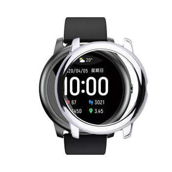 Electroplate PC Watch Case Cover Frame Screen Protector For Xiaomi Haylou-solar LS05 TPU Watch Cover Protective Bumper Shell
Electroplate PC Watch Case Cover Frame Screen Protector For Xiaomi Haylou-solar LS05 TPU Watch Cover Protective Bumper Shell