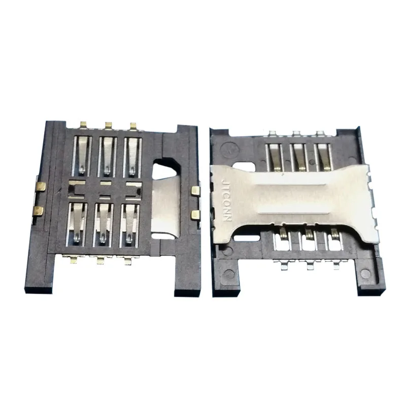 5 шт. разъём для чтения Sim-карт Lenovo A568T A698T A788T K860I K860 A3000 A5000 A2107 A2207 A658T | Мобильные