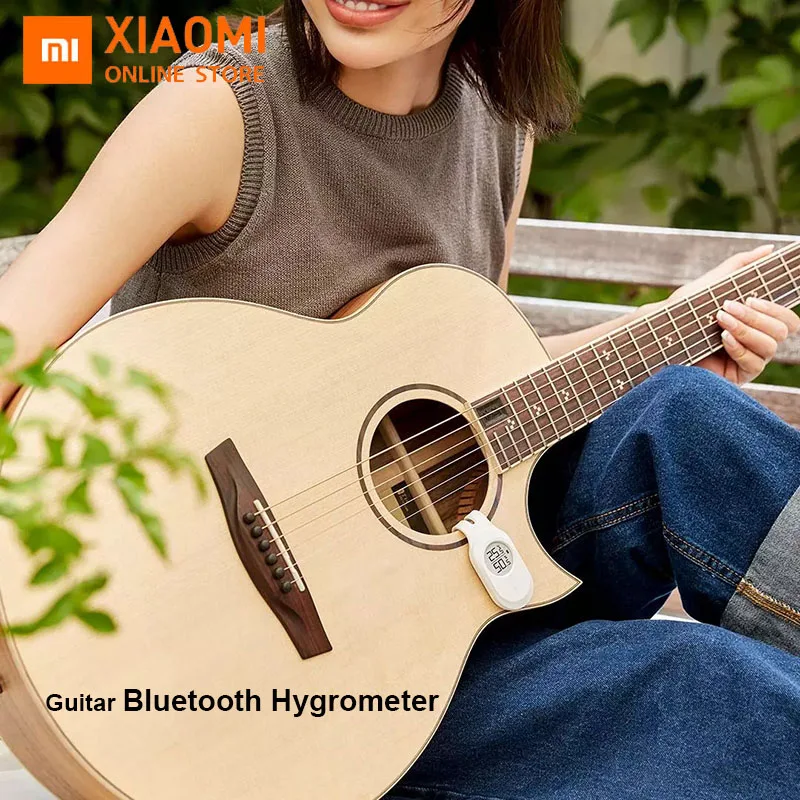 Xiaomi Mijia Guitar Bluetooth Temperature Thermometer Electronic Hygrometer Smart Temperature Humidity Sensor LCD Screen Digital
Xiaomi Mijia Guitar Bluetooth Temperature Thermometer Electronic Hygrometer Smart Temperature Humidity Sensor LCD Screen Digital