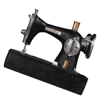 Sewing Machine Ornament Retro Funny Creative Sewing Machine Model Ornament Decoration for Bar Home Store (Black)
Sewing Machine Ornament Retro Funny Creative Sewing Machine Model Ornament Decoration for Bar Home Store (Black)