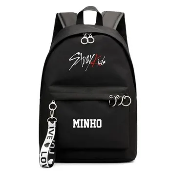 Kpop Stray kids Backpacks large capacity high quality Waterproof polyester stationery School bag Breathable stray kids Mochilas
Kpop Stray kids Backpacks large capacity high quality Waterproof polyester stationery School bag Breathable stray kids Mochilas