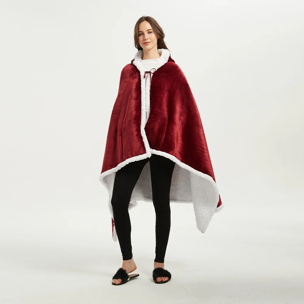 Winter Blanket Ultra Plush Fleece Sweatshirt Blanket Hoodie Christmas Red Warm Flannel Fluffy Blankets Shawl Gift Throw Blanket
Winter Blanket Ultra Plush Fleece Sweatshirt Blanket Hoodie Christmas Red Warm Flannel Fluffy Blankets Shawl Gift Throw Blanket