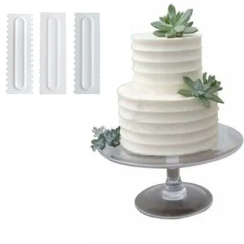 3Pcs/Set Cake Decorating Comb Cake Scraper Smoother Cream Decorating Pastry Icing Comb Fondant Spatulas Baking Pastry Tools
3Pcs/Set Cake Decorating Comb Cake Scraper Smoother Cream Decorating Pastry Icing Comb Fondant Spatulas Baking Pastry Tools