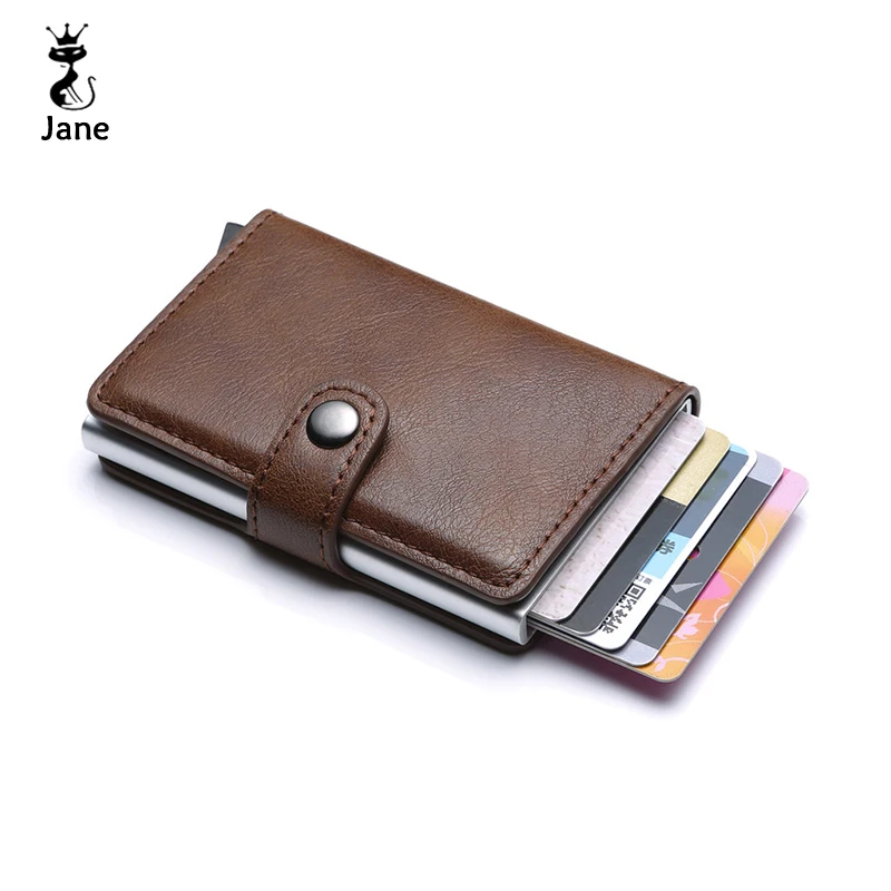 Leather Men Aluminum Wallet Back Pocket ID Card holder Automatic Pop-up RFID Blocking Magic Wallet Automatic Credit Card Purse
Leather Men Aluminum Wallet Back Pocket ID Card holder Automatic Pop-up RFID Blocking Magic Wallet Automatic Credit Card Purse