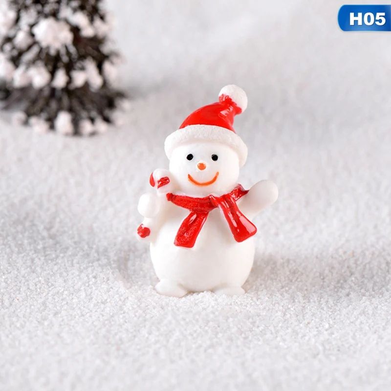 mini resin christmas decoration fairy santa claus