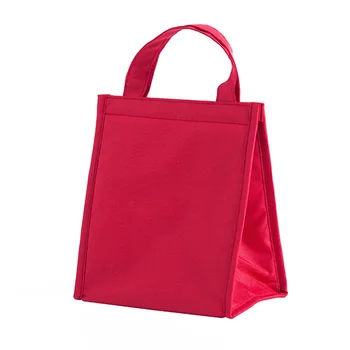 Fashion Food Fresh Waterproof Oxford Plain Thermal Insulation Bento Picnic Organizer Portable Office Lunch Bag Aluminum Foil 
Fashion Food Fresh Waterproof Oxford Plain Thermal Insulation Bento Picnic Organizer Portable Office Lunch Bag Aluminum Foil