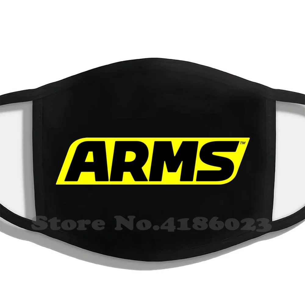Arms Logo Design Black Breathable Reusable Mouth Mask Arms Nintendo Switch Fighter Spring Spring Man Springman Ribbon Ribbon
Arms Logo Design Black Breathable Reusable Mouth Mask Arms Nintendo Switch Fighter Spring Spring Man Springman Ribbon Ribbon