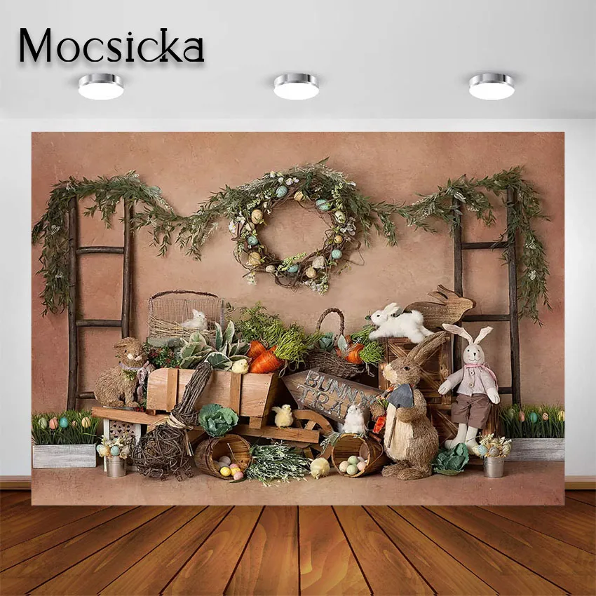 Mocsicka Spring Easter Photography Backdrop Birthday Cake Smash Baby Kid Portrait Photoshoot Background for Photographic Studio
Mocsicka Spring Easter Photography Backdrop Birthday Cake Smash Baby Kid Portrait Photoshoot Background for Photographic Studio