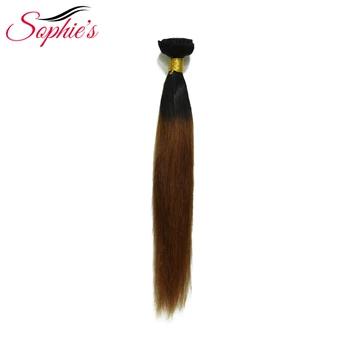 Sophie's Pre-colored Ombre Hair Bundles 4 Bundles T1B/33 Color Human Non-Remy Straight Brazilian Hair Weaves Hair Extensions
Sophie's Pre-colored Ombre Hair Bundles 4 Bundles T1B/33 Color Human Non-Remy Straight Brazilian Hair Weaves Hair Extensions