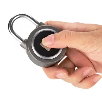 Fingerprint Smart Keyless Waterproof Bluetooth Lock APP Control Security Anti-Theft Padlock
Fingerprint Smart Keyless Waterproof Bluetooth Lock APP Control Security Anti-Theft Padlock