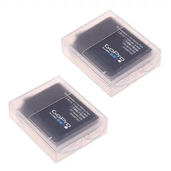 2 Pcs Waterproof Plastic Protective Storage Battery for GoPro Hero 8 7 6 5 4 Session Xiaomi Yi MiJia 4k Eken Camera Accessorie