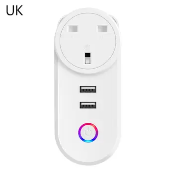 WiFi Smart Plug Power Strip Socket Timer Switch Surge Protector Voice Cotrol
WiFi Smart Plug Power Strip Socket Timer Switch Surge Protector Voice Cotrol
