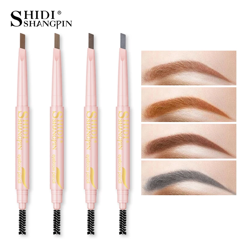 New Automatic Rotation Eyebrow Pen Double Head Waterproof Sweatproof Long Lasting Three Dimension Natural 4 Colors For Choose
New Automatic Rotation Eyebrow Pen Double Head Waterproof Sweatproof Long Lasting Three Dimension Natural 4 Colors For Choose