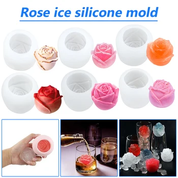 Hot Rose Shape 3D Ice Jelly Cubes Mold Maker Party Silicone Chocolate Cake Mould Kitchen CNT 66 
Hot Rose Shape 3D Ice Jelly Cubes Mold Maker Party Silicone Chocolate Cake Mould Kitchen CNT 66