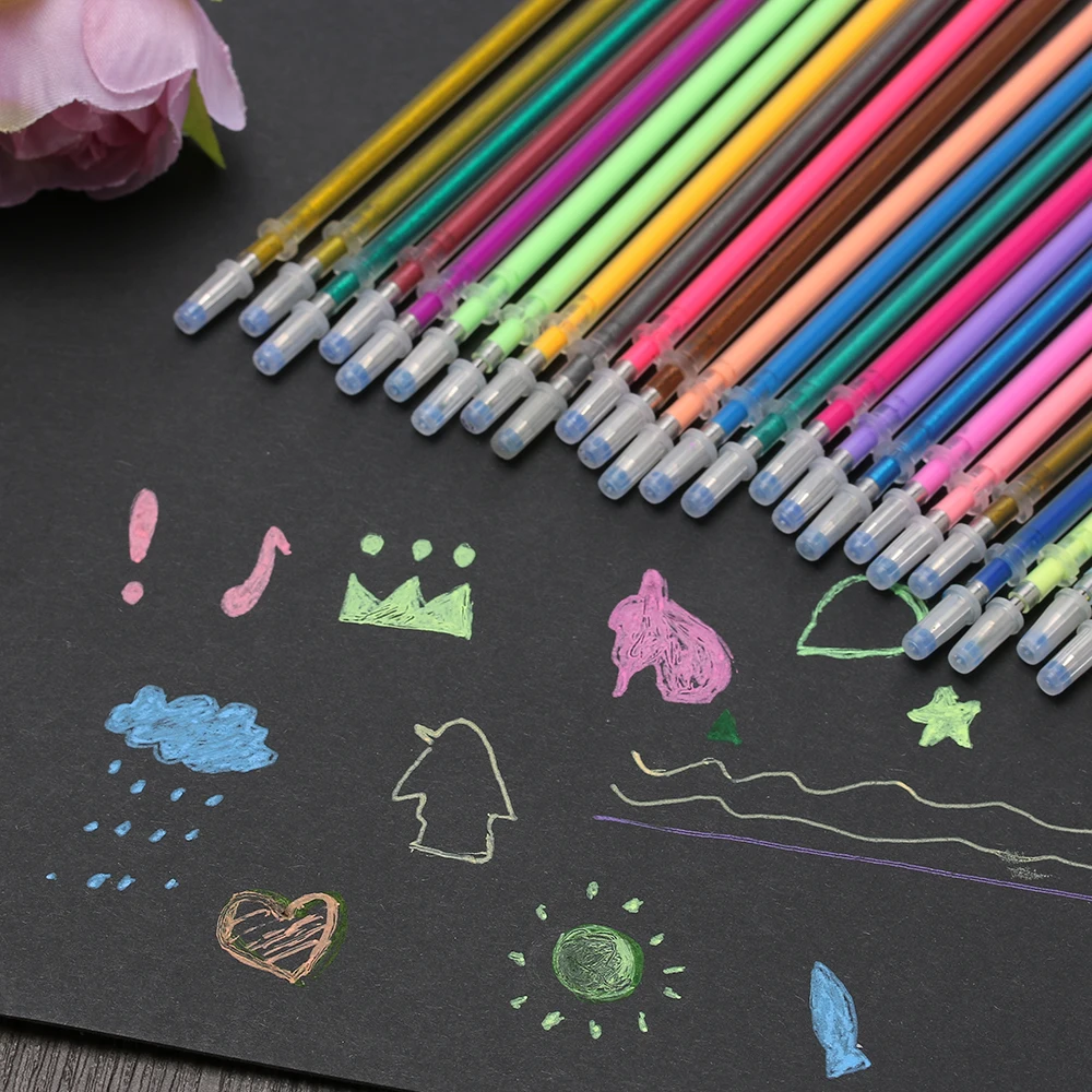 24/36/48 PCs Fluorescent Gel Pen Refills DIY Marker Pencil Refill Colorful Drawing Refills Watercolor Brushes Painting Supplies
24/36/48 PCs Fluorescent Gel Pen Refills DIY Marker Pencil Refill Colorful Drawing Refills Watercolor Brushes Painting Supplies