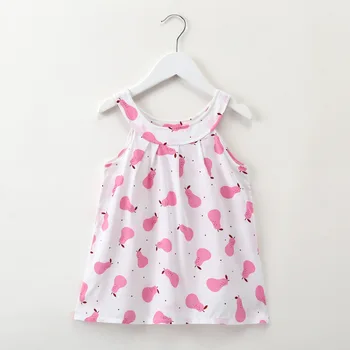 Summer 2020 Girls Dress Girls Summer Cute Dress Sleeveless O Neck Cotton Print Fruit A-line Cute Girls Dress Vestidos 2-6T
Summer 2020 Girls Dress Girls Summer Cute Dress Sleeveless O Neck Cotton Print Fruit A-line Cute Girls Dress Vestidos 2-6T