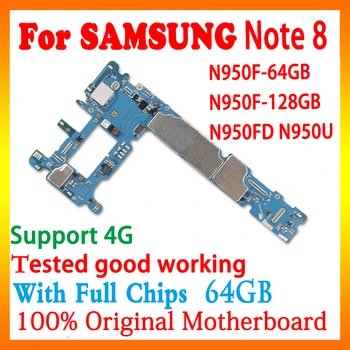 Original Europe version Logic Board For Samsung Galaxy Note 8 N950F N950FD N950U unlocked motherboard with chips Android System
Original Europe version Logic Board For Samsung Galaxy Note 8 N950F N950FD N950U unlocked motherboard with chips Android System