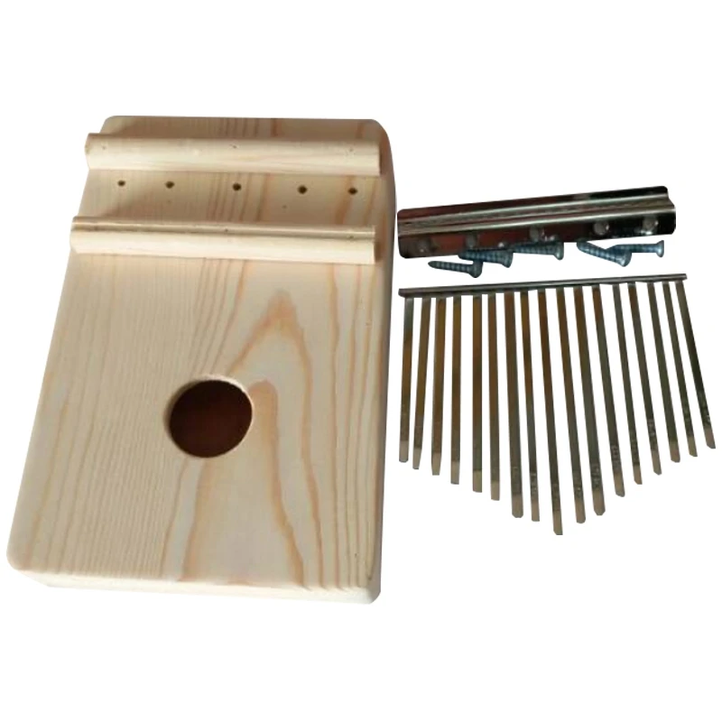 17 Key Not Assembled Keys Thumb Piano Semi-Finished Finger Piano Kalymba Portable Finger Piano
17 Key Not Assembled Keys Thumb Piano Semi-Finished Finger Piano Kalymba Portable Finger Piano
