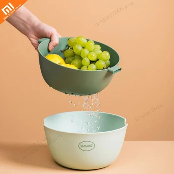 4 color xiaomi multi-function fruit and vegetable drain basket can filter water can save water fruit basket kitchen basket smart
4 color xiaomi multi-function fruit and vegetable drain basket can filter water can save water fruit basket kitchen basket smart