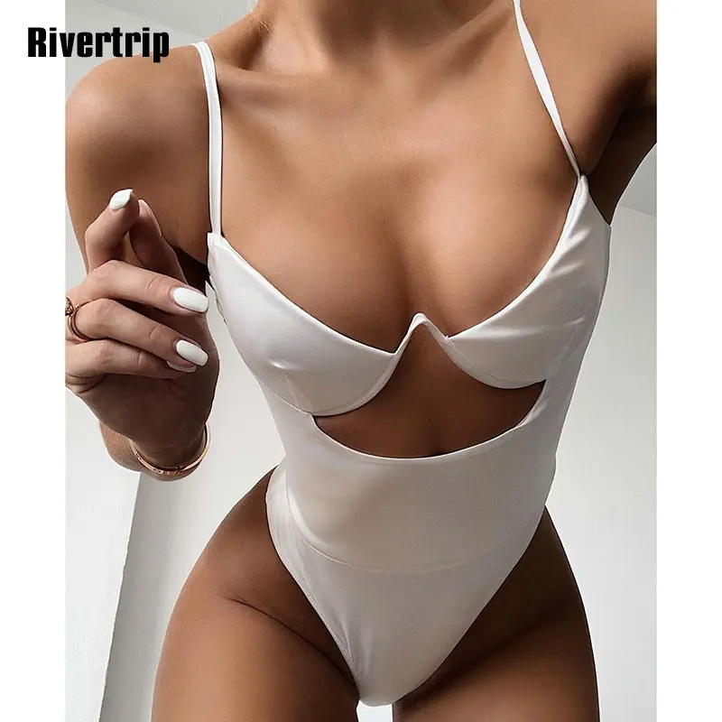 Solid Push Up Swimwear Women High Cut One Piece Swimsuit Cut Out Bathing Suit Strap Bodysuit Bathers Sexy Beach 2020 New
Solid Push Up Swimwear Women High Cut One Piece Swimsuit Cut Out Bathing Suit Strap Bodysuit Bathers Sexy Beach 2020 New