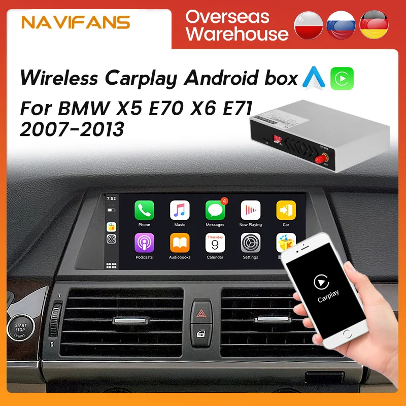 Система Android, Беспроводная Автомобильная Мультимедийная магнитола с GPS для BMW X5 E70 X6 E71 2007 2008 2009 2010 2011 2012 2013
Система Android, Беспроводная Автомобильная Мультимедийная магнитола с GPS для BMW X5 E70 X6 E71 2007 2008 2009 2010 2011 2012 2013