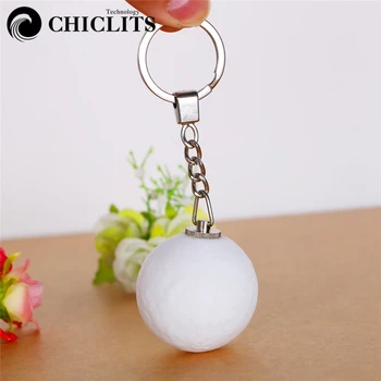 CHICLITS 3D Print Moon Night Lights Keychain Battery Powered LED Mini White Moon Lamp Creative Key Holder Bag Pendant Baby Gift
CHICLITS 3D Print Moon Night Lights Keychain Battery Powered LED Mini White Moon Lamp Creative Key Holder Bag Pendant Baby Gift