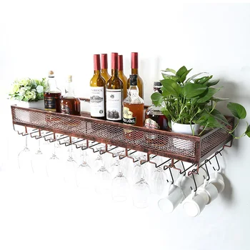 Wine glass rack hanging goblet creative red wine cup holder restaurant iron storage wall hanging upside down wine rack
Wine glass rack hanging goblet creative red wine cup holder restaurant iron storage wall hanging upside down wine rack
