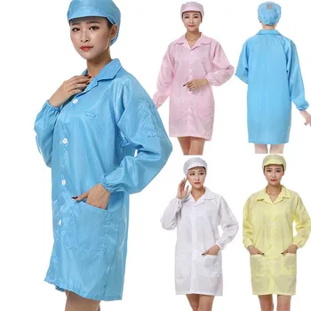 Unisex Protective Suit Couple Models Of Polyester Anti-static Dust-Free Work Clothes Overalls Anti-fog Dustproof Nursing Suits
Unisex Protective Suit Couple Models Of Polyester Anti-static Dust-Free Work Clothes Overalls Anti-fog Dustproof Nursing Suits