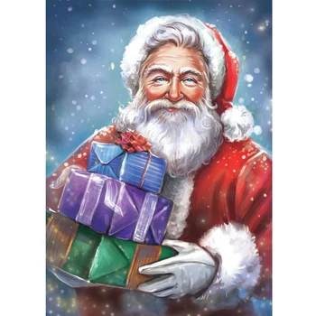 5D DIY Diamond Painting Santa Claus Full Round Resin Diamond Embroidery Cross Stitch Kits Mosaic Christmas Decoration for Home
5D DIY Diamond Painting Santa Claus Full Round Resin Diamond Embroidery Cross Stitch Kits Mosaic Christmas Decoration for Home