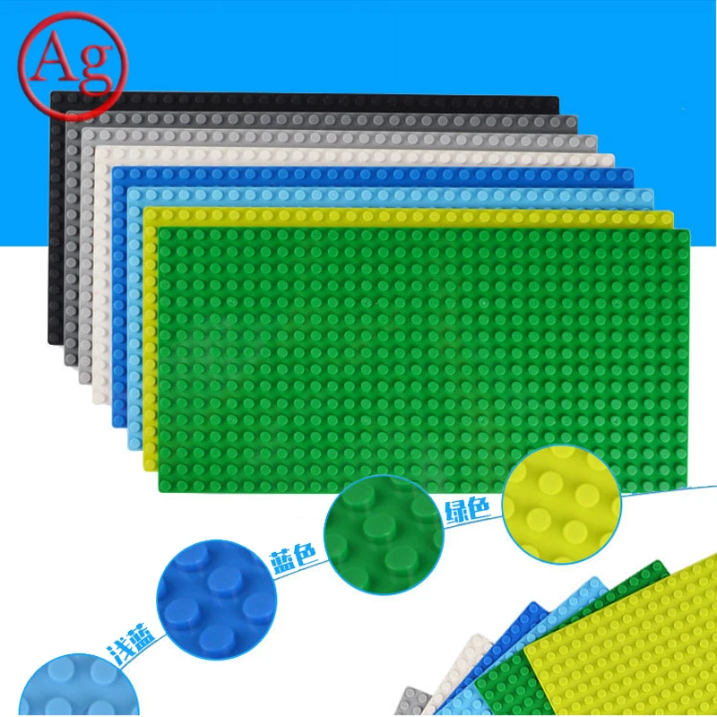 Small Particle Bricks Compatible Legoed Base Plate 16*32 Dots 12.7*25.5cm Baseplate Building Blocks Board Parts Bricks Kids Toys
Small Particle Bricks Compatible Legoed Base Plate 16*32 Dots 12.7*25.5cm Baseplate Building Blocks Board Parts Bricks Kids Toys