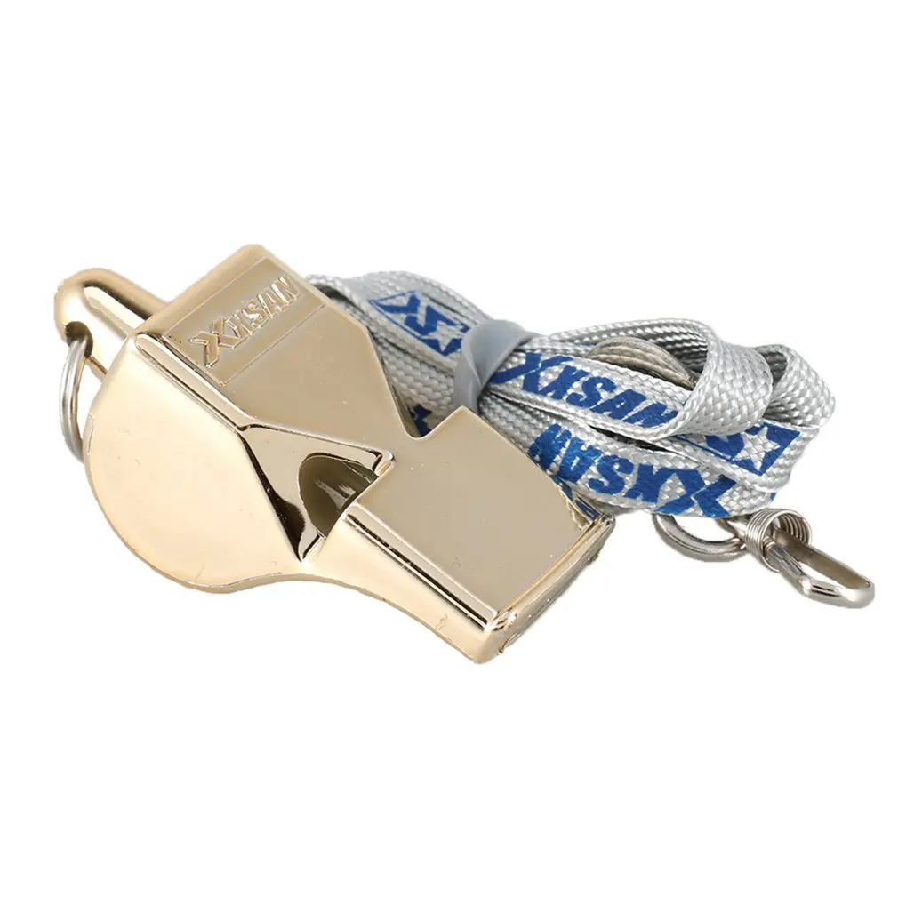 Metal Whistle Stainless Steel Extra Loud Lanyard for School Sports Soccer Basketball and Lifeguard Protection
Metal Whistle Stainless Steel Extra Loud Lanyard for School Sports Soccer Basketball and Lifeguard Protection