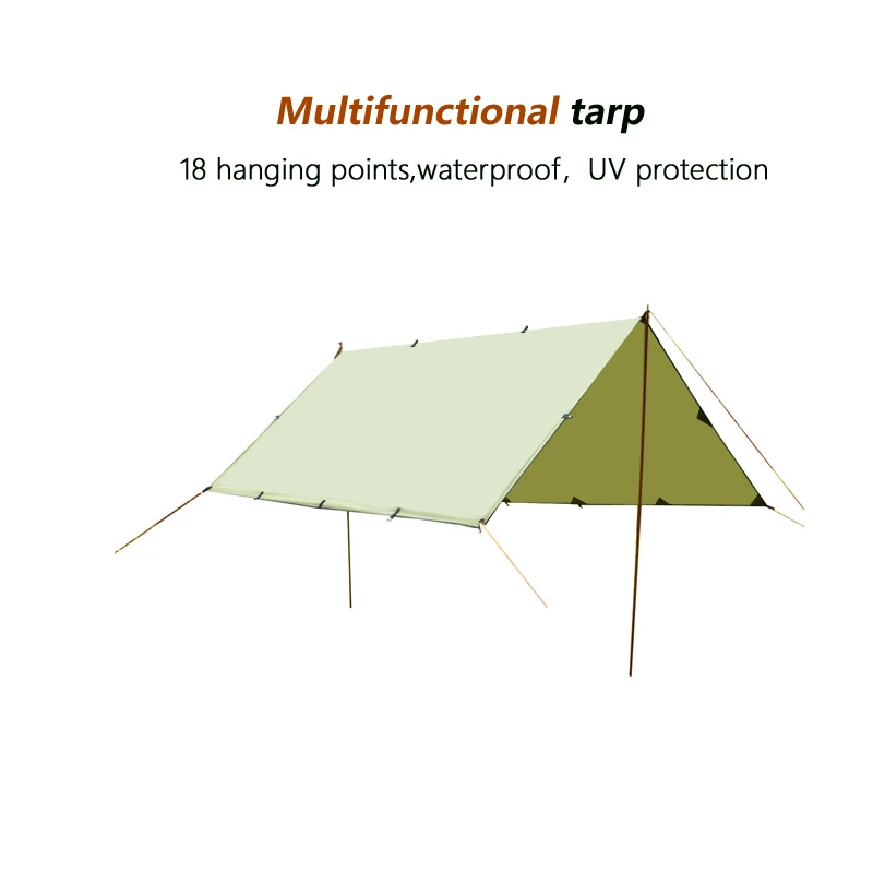 Ultralight Tarp Outdoor Camping Survival Sun Shelter Tent Tarp Shade Awning Silver Coating Waterproof Beach Picnic Tent 
Ultralight Tarp Outdoor Camping Survival Sun Shelter Tent Tarp Shade Awning Silver Coating Waterproof Beach Picnic Tent