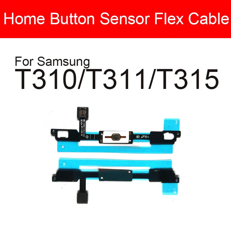 

Home Button Key Return Light Sensor Menu Keyborad Flex Cable For Samsung Galaxy Tab 3 8.0 T310 T311 T315 T310 Replacement Repair