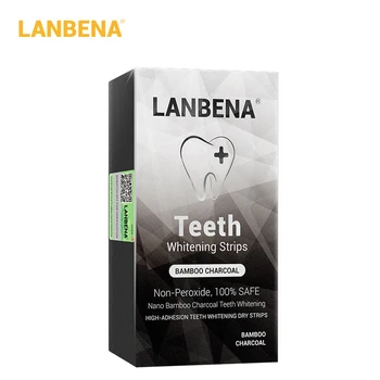 LANBENA Teeth Whitestrips Bamboo Charcoal Nanoparticles Non-Stimulating Anti-Sensitive Teeth Whitening Strips Useful Oral Tooth 
LANBENA Teeth Whitestrips Bamboo Charcoal Nanoparticles Non-Stimulating Anti-Sensitive Teeth Whitening Strips Useful Oral Tooth